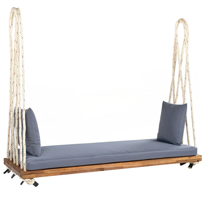 Patio Wooden Swing Chair