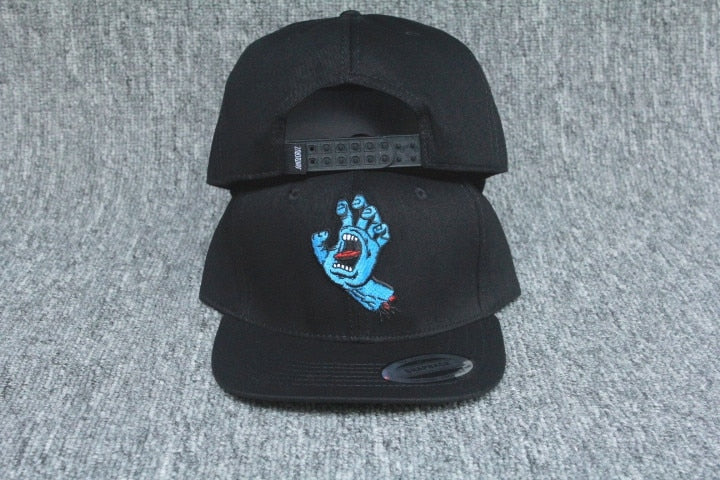 HULIANFU Santa cruz Baseball Caps for men Sun Hat women  Independent Peaked Hip hop Flip Skateboard Snapback Adjustable Casual Outdoor - Deanwangkt