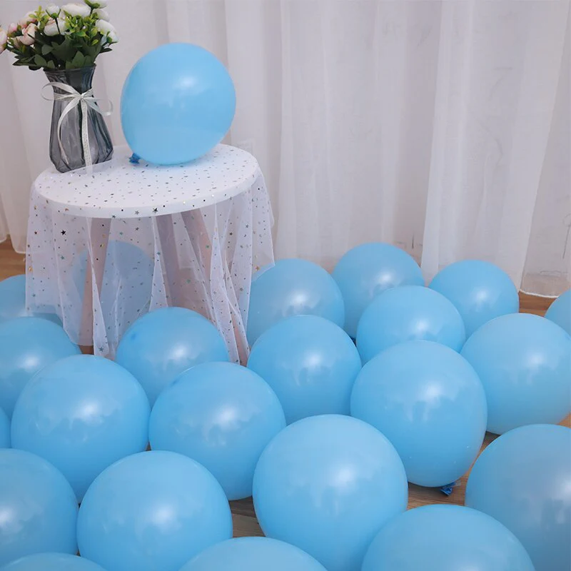 HULIANFU Latex Balloons 10 inch Large Helium Party Balloons for Wedding Birthday Party Supplies Ceremony Decorations 30/50/100 pcs - Deanwangkt