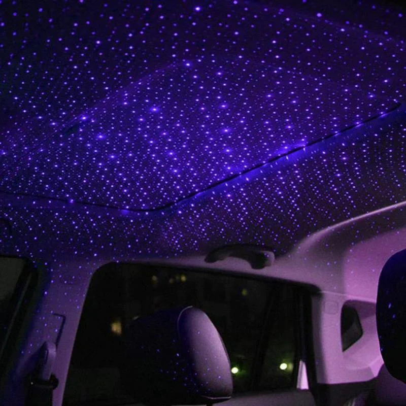 HULIANFU Mini LED Projection Lamp Star Night Light USB Star Top Atmosphere Light For Bedroom Home Decor Auto Universal Projection Lamps - Deanwangkt