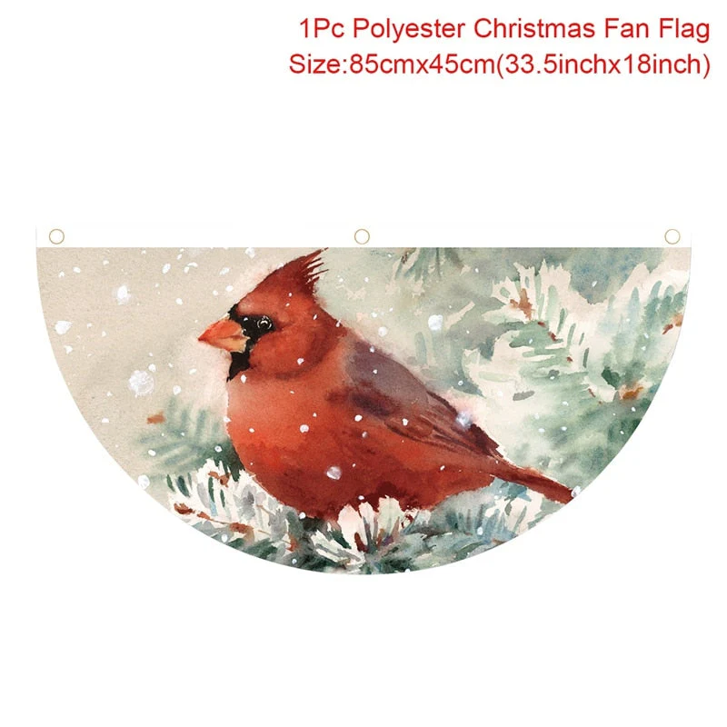 HULIANFU Merry Christmas Hanging Flag Christmas Decorations For Home Door Christmas Ornaments Xmas Gifts Navidad Decor 2026  New Year - Deanwangkt