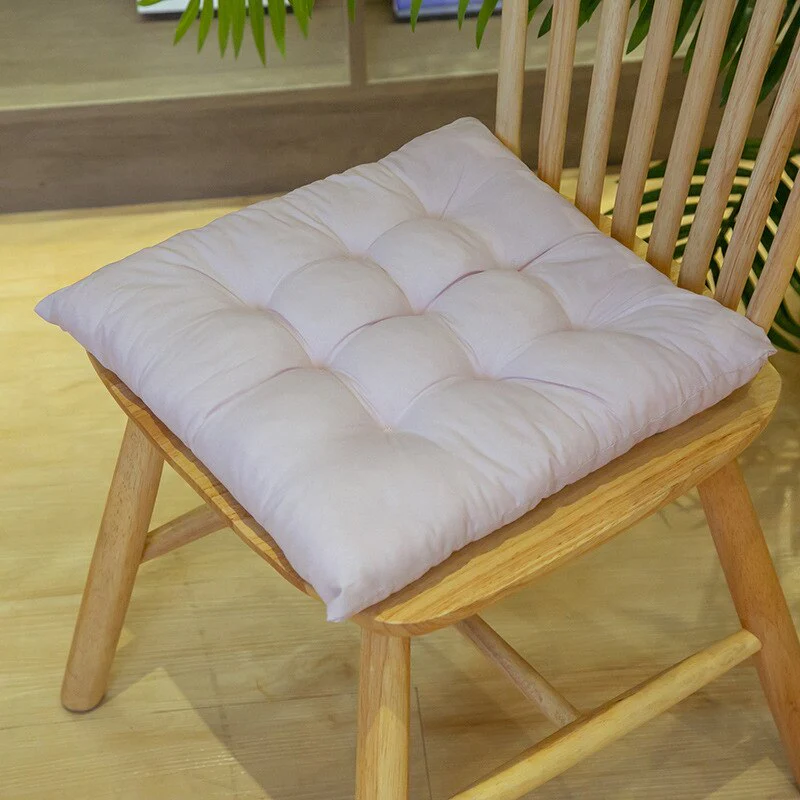 HULIANFU Winter Home Chair Cushion New Outdoor Thick Cushion Pad Office Dining Chair Mattress Pure Sofa Chair Back Pad Comfort Square - Deanwangkt