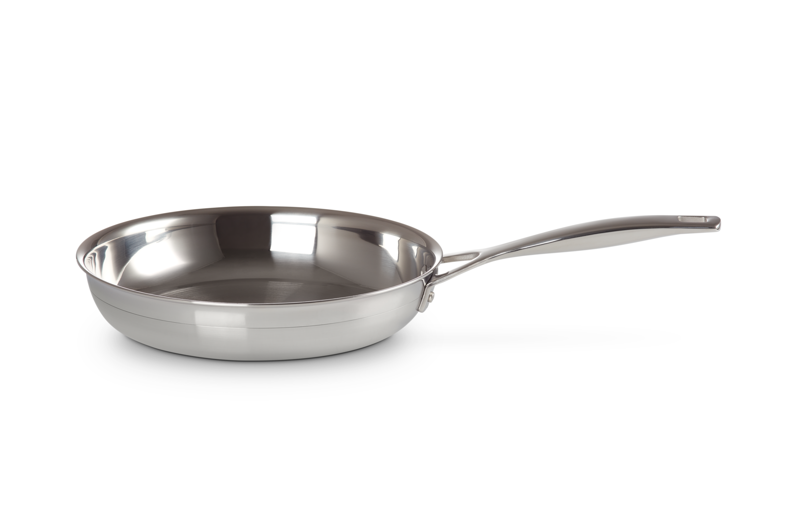 3-ply Stainless Steel Uncoated Frying Pan