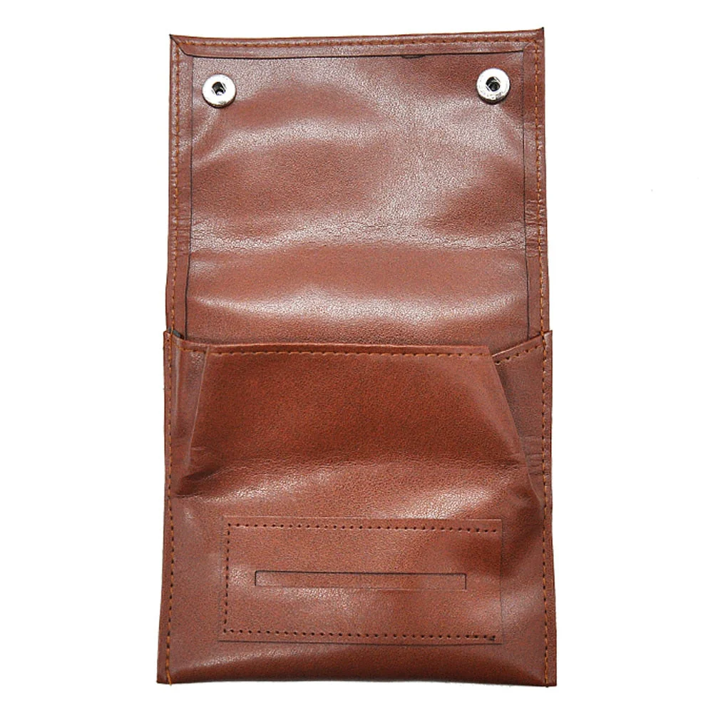 HULIANFU Tobacco Pouch Case Bag PU Leather Pipe Cigarette Holder Smoking Paper Holder Case Wallet Bag Portable Tobacco Storage Bag - Deanwangkt