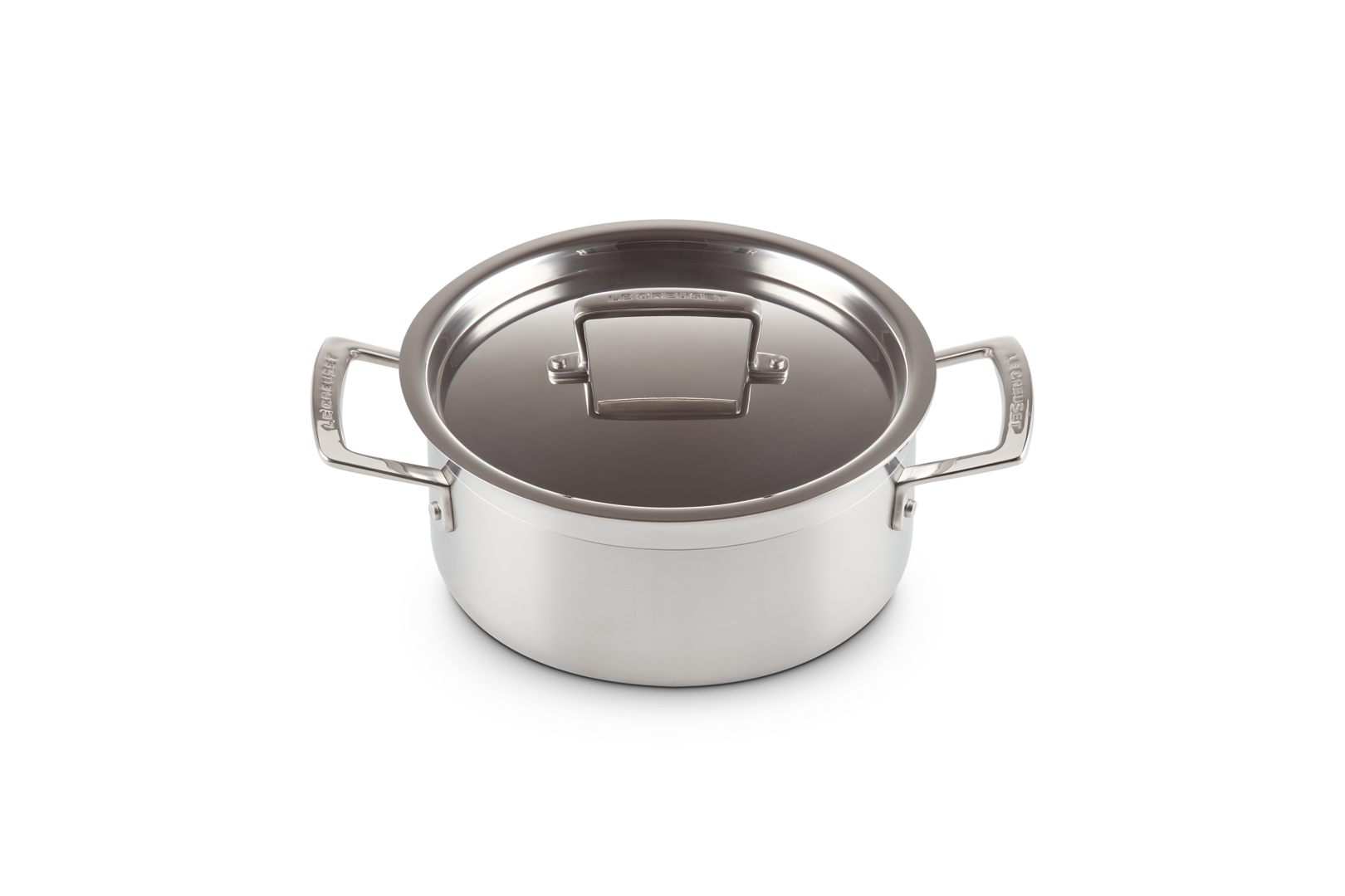 3-ply Stainless Steel Casserole with Lid