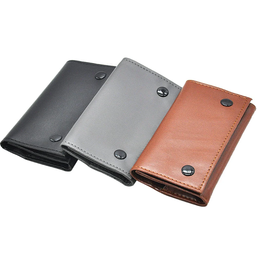 HULIANFU Tobacco Pouch Case Bag PU Leather Pipe Cigarette Holder Smoking Paper Holder Case Wallet Bag Portable Tobacco Storage Bag - Deanwangkt