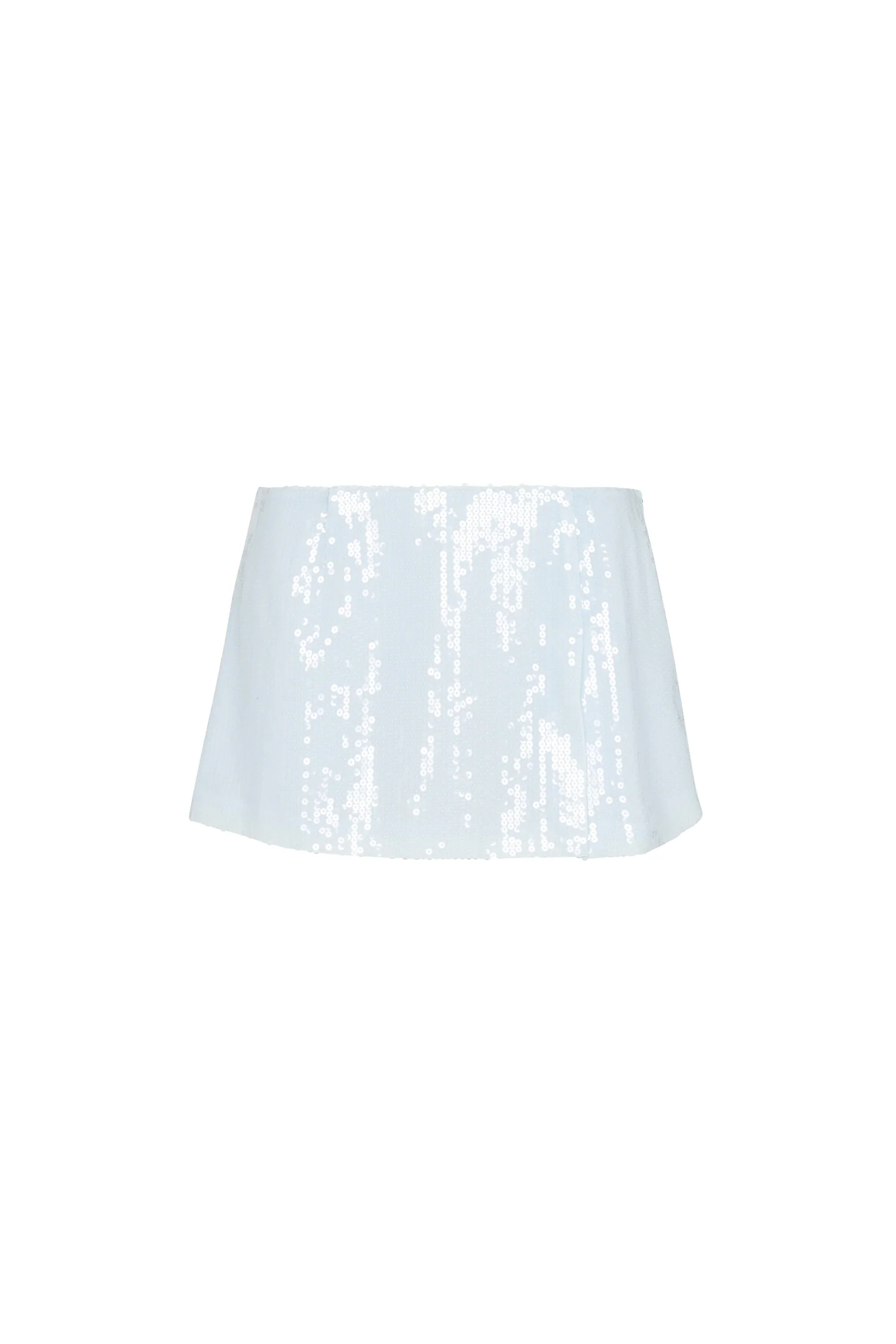 MICRO MINI SKIRT - GLACIER