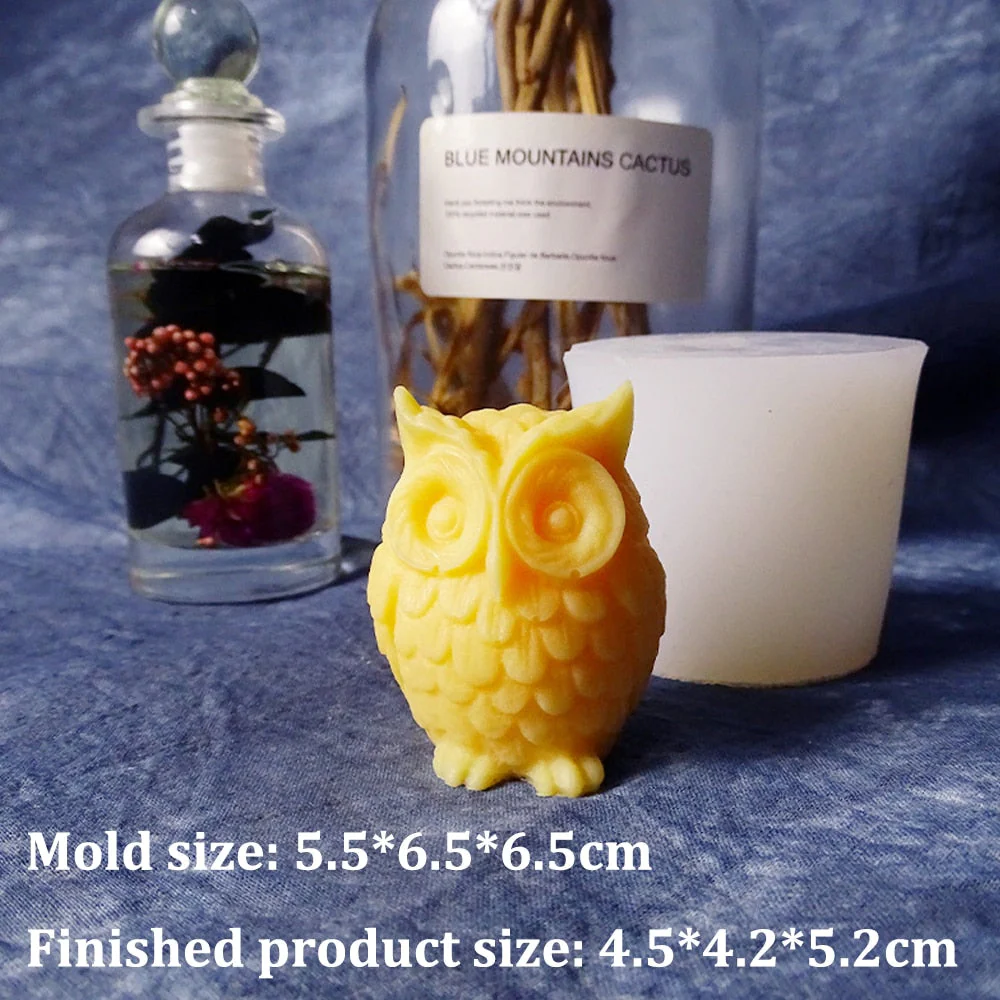 HULIANFU Scented Candle Mold DIY Wool shape Candle Silicone Casting Mold Handmade Candle Soap Making Wax Mold Handcraft Home Decoration - Deanwangkt
