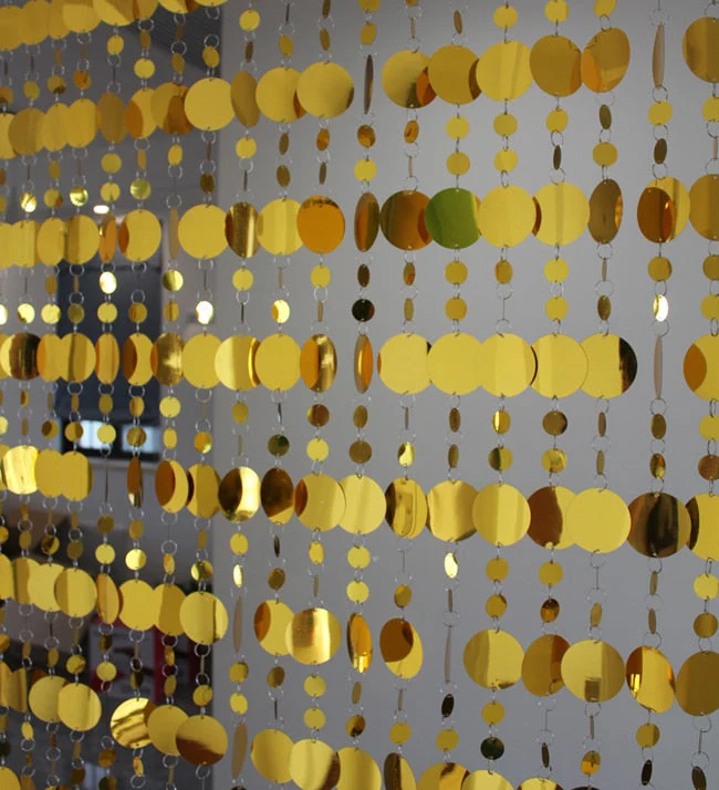 HULIANFU PVC sequins Curtains  Household items partitions Plastic curtain Home supplies Festive wedding decoration - Deanwangkt