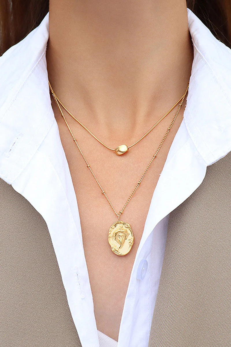 hulianfu Fashion Daily Solid Necklaces - Deanwangkt
