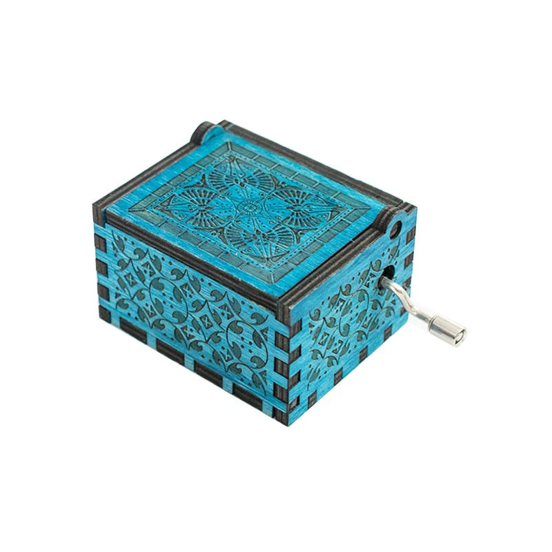 HULIANFU Wife friends Star Ball Birthday Present Music Christmas Theme Anonymity Box Wooden Castle MY Children Gift Goigeous - Deanwangkt