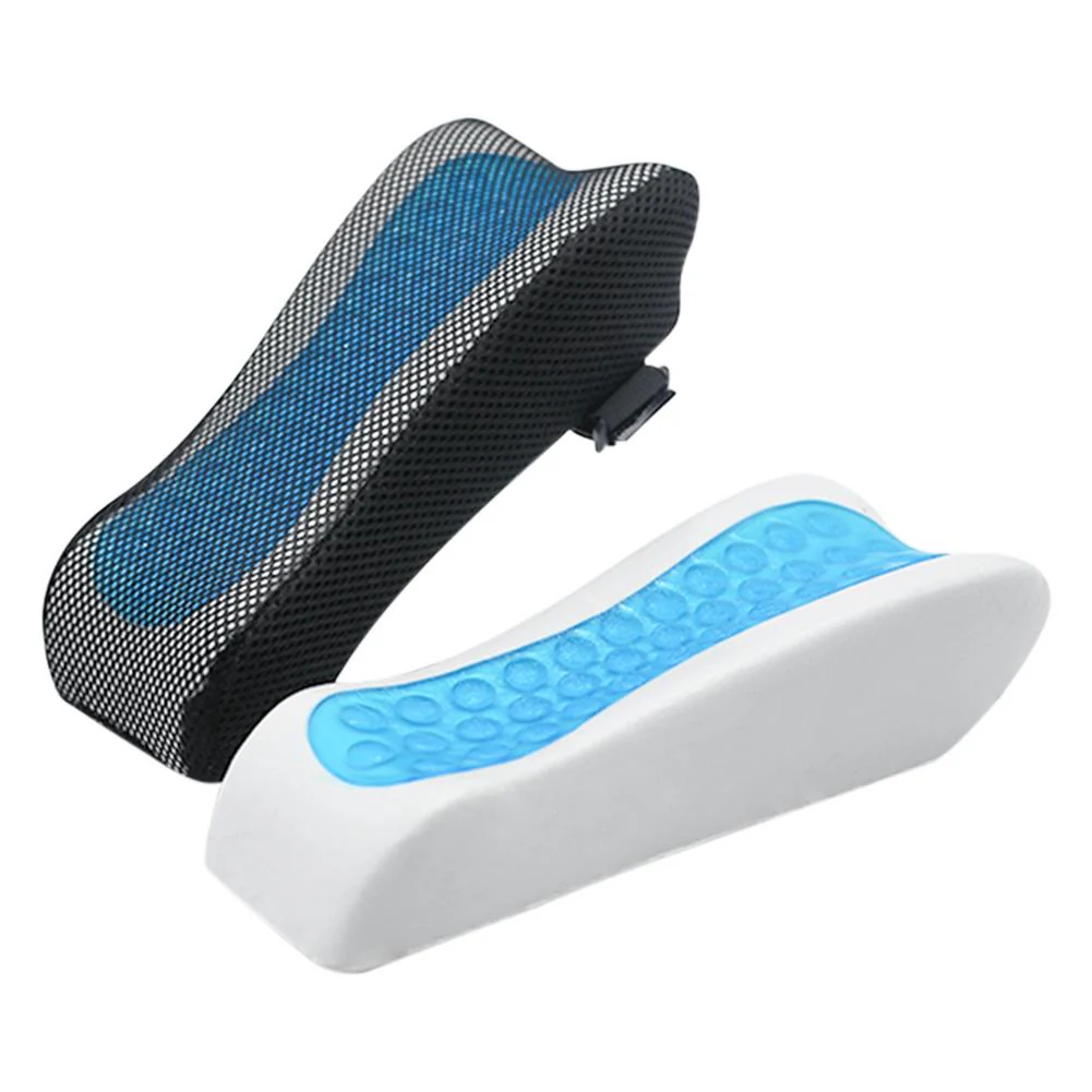 HULIANFU Memory Foam Armrest Pad Elbow Pillow For Computer Desk Chair Cushion Pad For Office Chair Forearm Pressure Relief Arm Rest Cover - Deanwangkt