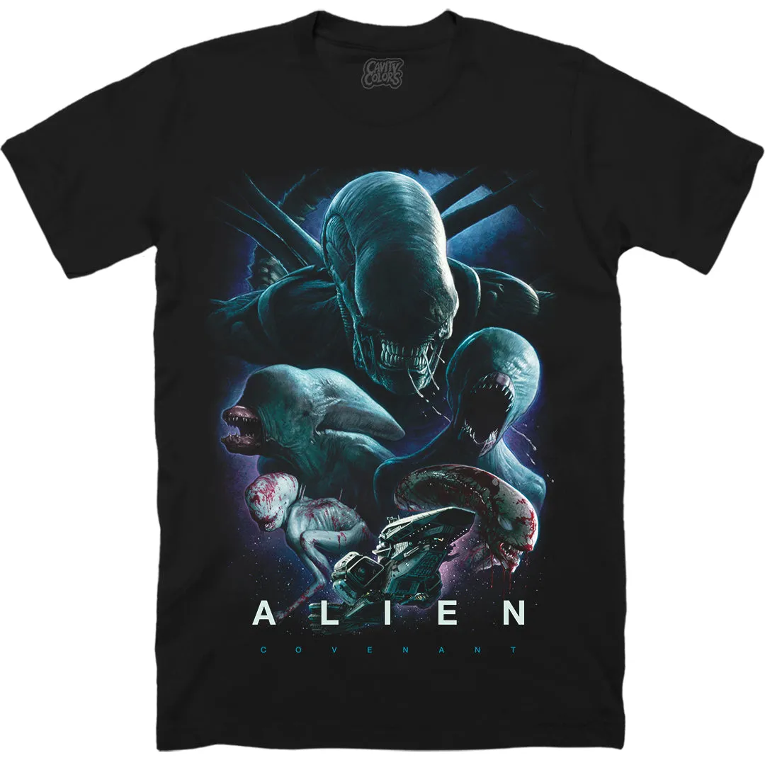 ALIEN: COVENANT - MONSTER MASH - T-SHIRT