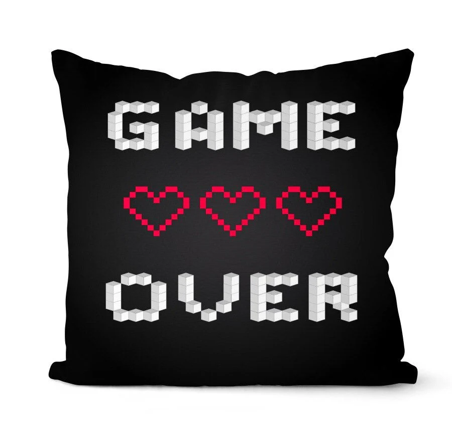 HULIANFU Super Hot Game Fans Video Gamepads Cushion Cases Retro Games Decorative Pillows Case Livingroom Sofa Couch Bed Car Throw Pillows - Deanwangkt