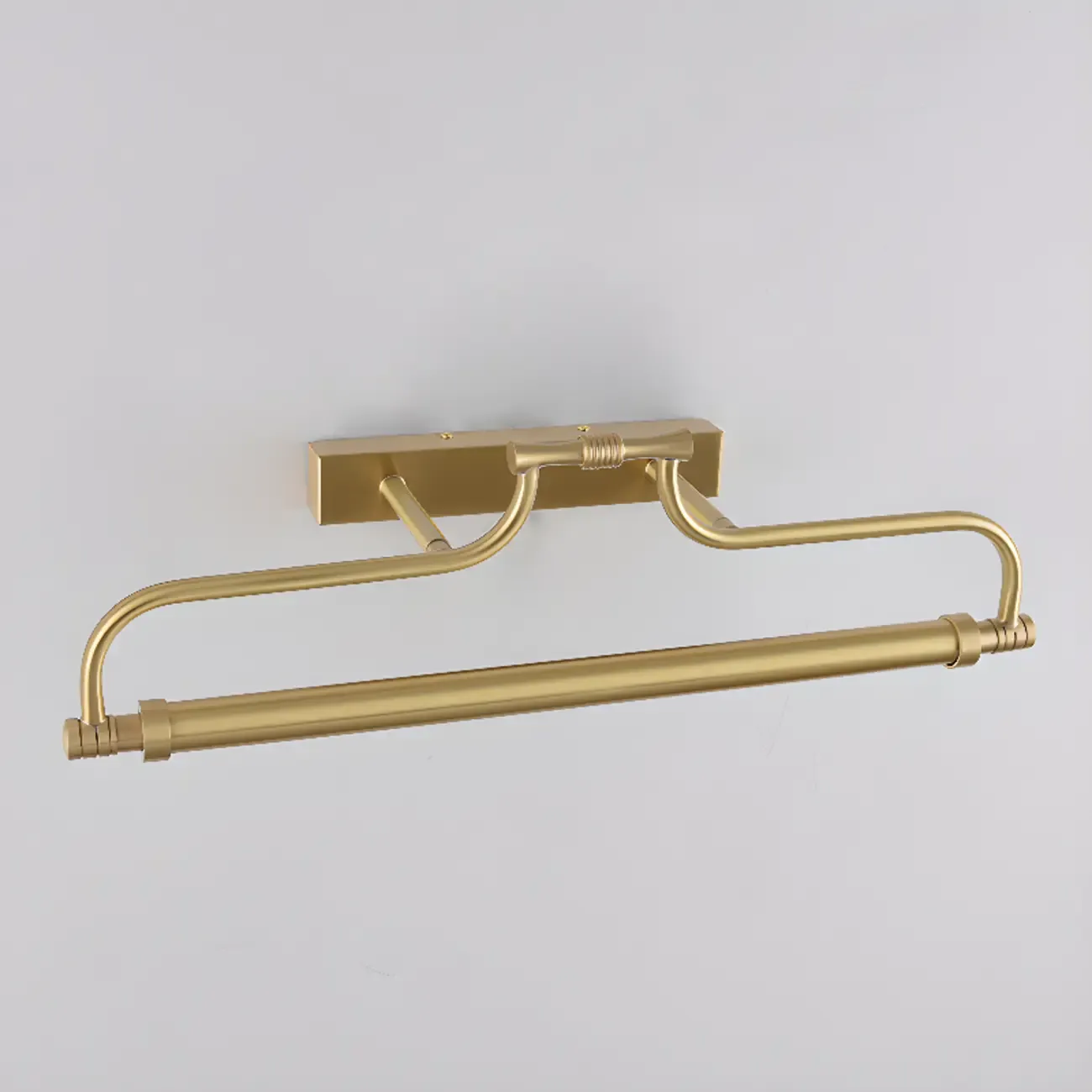 Geometric Gold Metal Vanity Light with LED