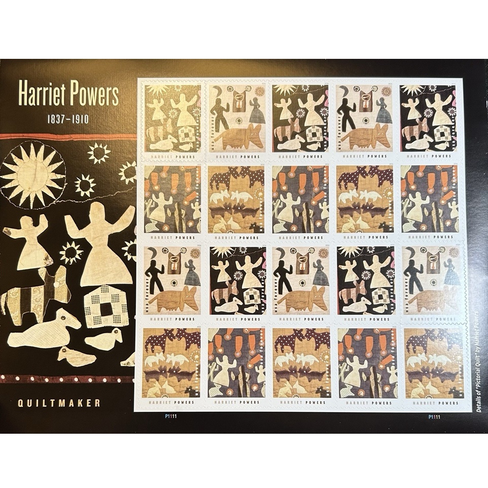 Harriet Powers 2026, (Sheet of 20) - TWENTYSTAMPS