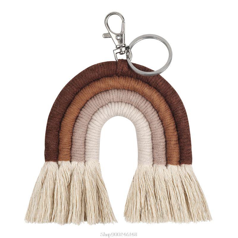 HULIANFU Nordic Cotton Rope Wooden Bead Garland with Tassel Wall Hanging Nursery Props Ornament Kids Baby Room Decor S24 20 Dropship - Deanwangkt