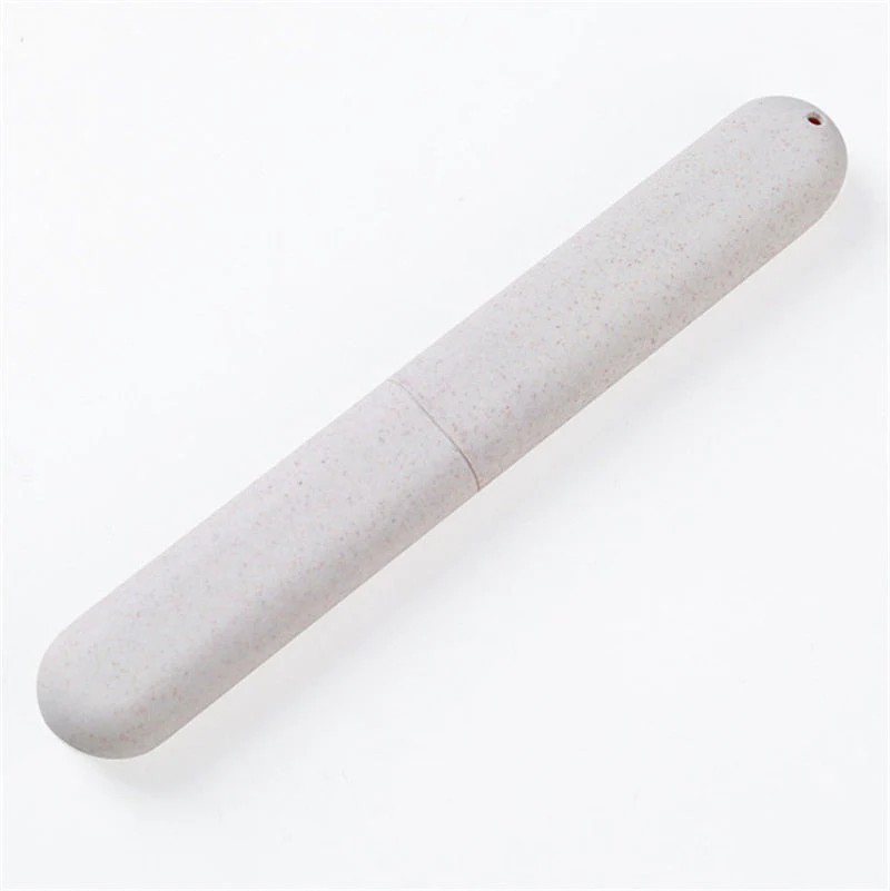 HULIANFU Travel Accessories Toothbrush Tube Cover Case Cap Fashion Plastic Suitcase Holder Baggage Boarding Portable Bathroom Accessories - Deanwangkt