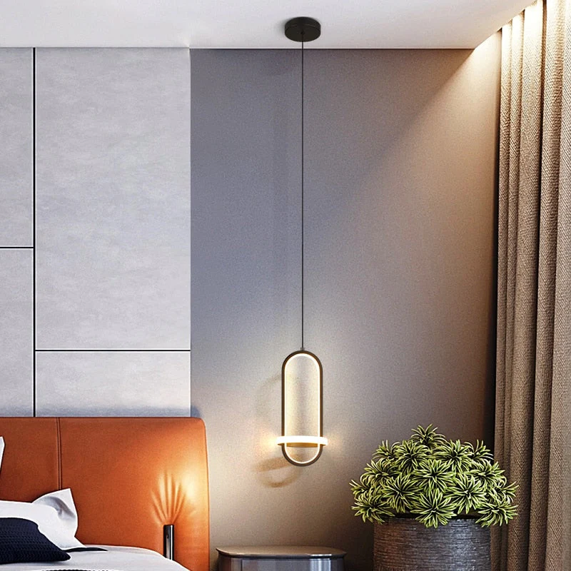 HULIANFU Scandinavian Led Pendant Lights Table Dining Room Kitchen Accesories Hanging Lamp Fixture Home Decor Indoor Lighting Chandelier - Deanwangkt
