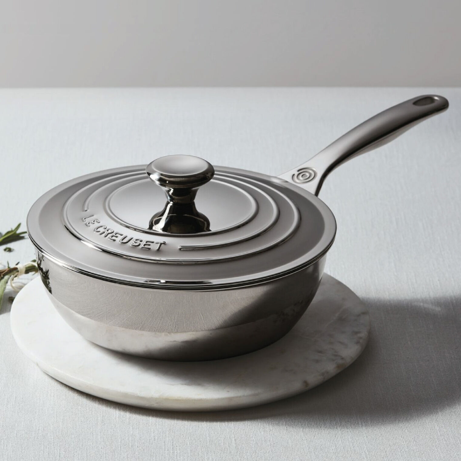 Signature Stainless Steel Saucier Pan