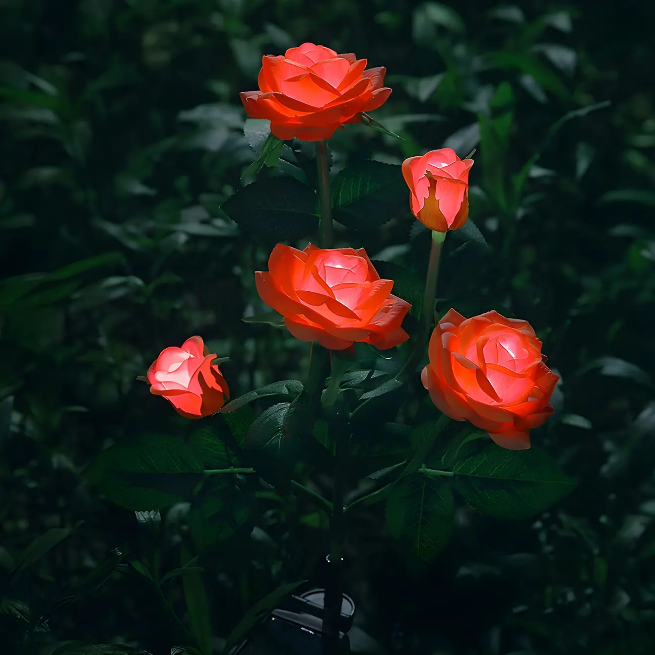 Floral Multicolor Spike Decorative Landscape Lighting