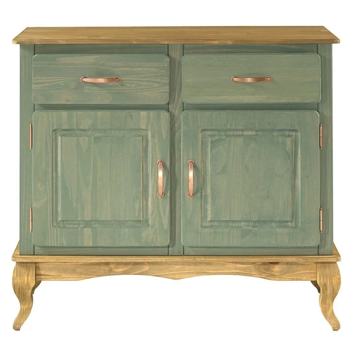 Wood Buffet Sideboard Green