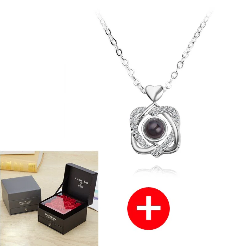 HULIANFU ROSE SPACE Soap Flower Jewelry Gift Box Rose Box Christmas Present Women  Birthday Party Gift for Mom Girlfriend Gifts - Deanwangkt
