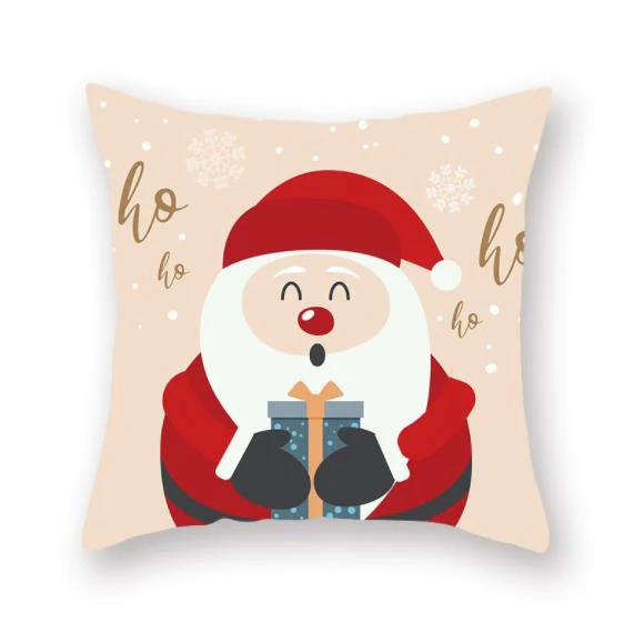 HULIANFU Santa pillowcase Happy New Year 2026  Xmas Gifts  Christmas Decor For Home Merry Christmas Ornament Navidad Natal Xmas Gifts - Deanwangkt