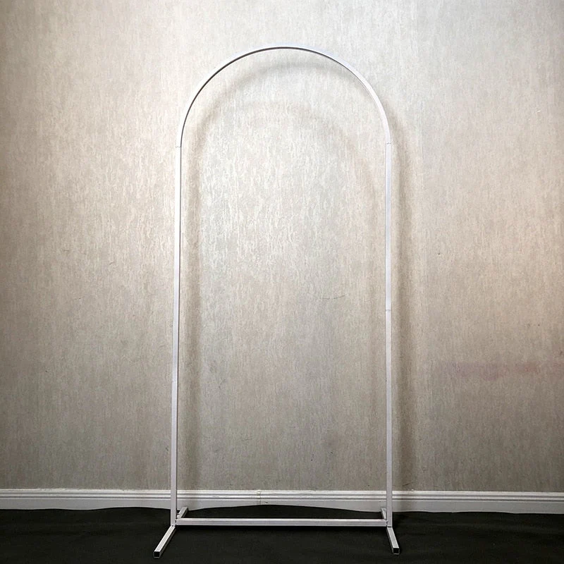 HULIANFU Wedding Arch Wrought Iron Flower Frame Stand Balloon Stand Wedding Arrangement Backdrop Props Stage Decoration Balloon Bow Kit - Deanwangkt