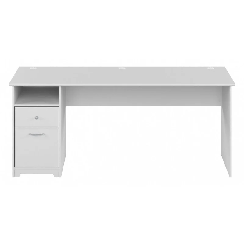 Cabot 72W Home Office Computer Desk with Drawers by Bush Furniture