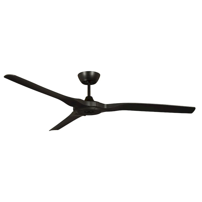 Radical 60-inch Black DC Motor Ceiling Fan