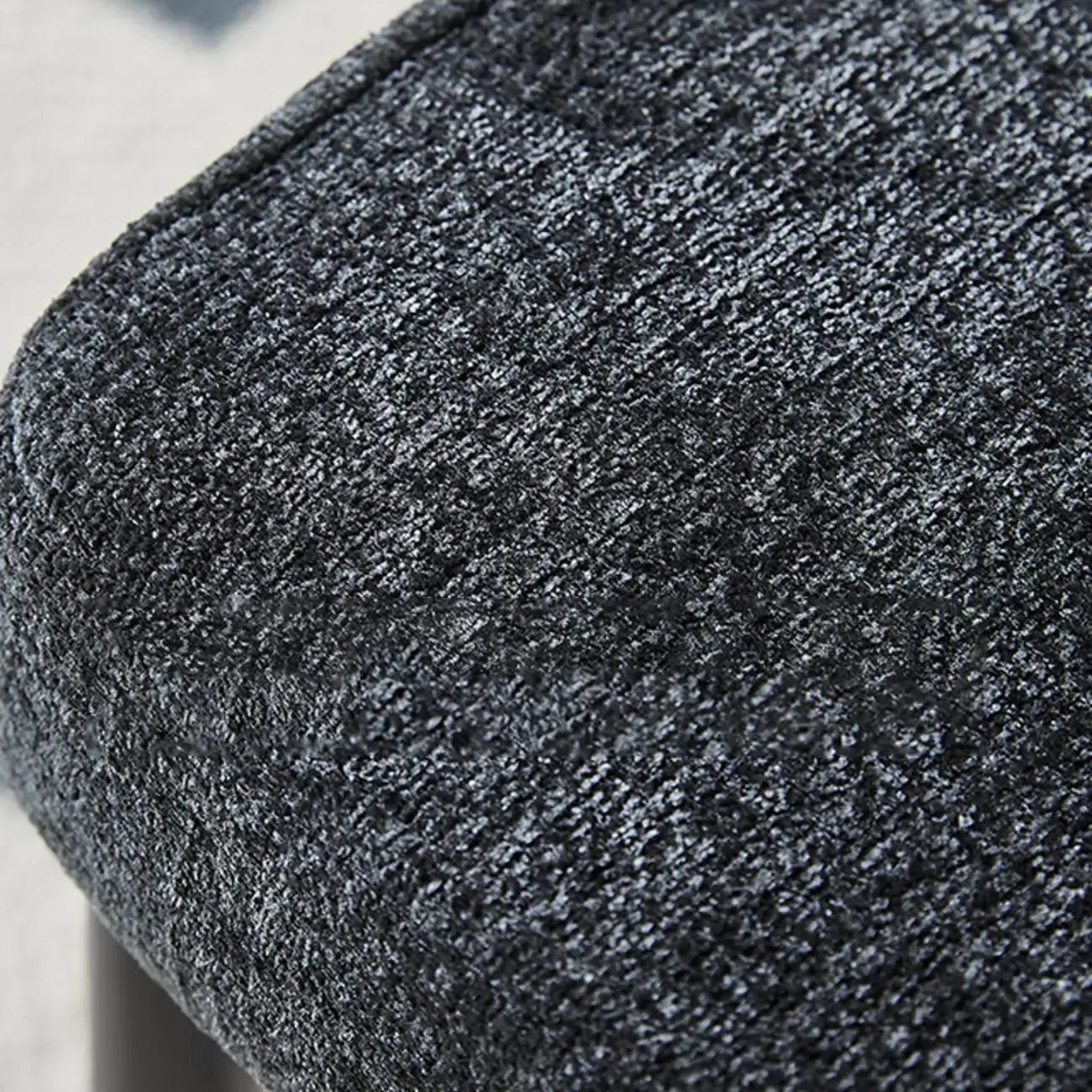 Mid-Century Modern Linen Upholstered Dining Chair