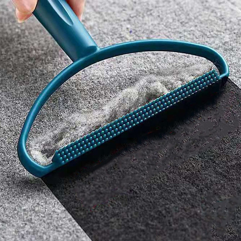 HULIANFU Portable Lint Remover Pet Hair Remover Brush Manual Lint Roller Sofa Clothes Cleaning Lint Brush Fuzz Fabric Shaver Brush Tool - Deanwangkt