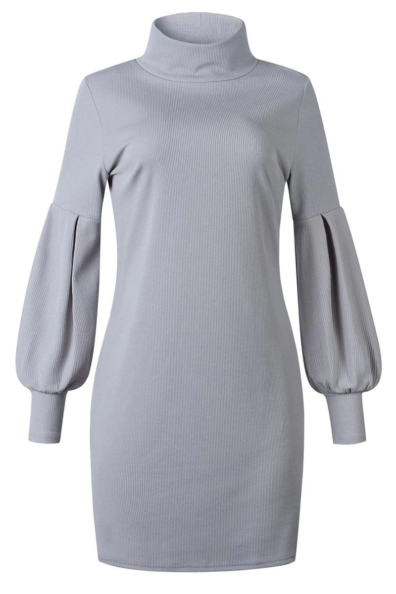 hulianfu hulianfu O Neck Autumn Sexy Dress(3 Colors) - Deanwangkt