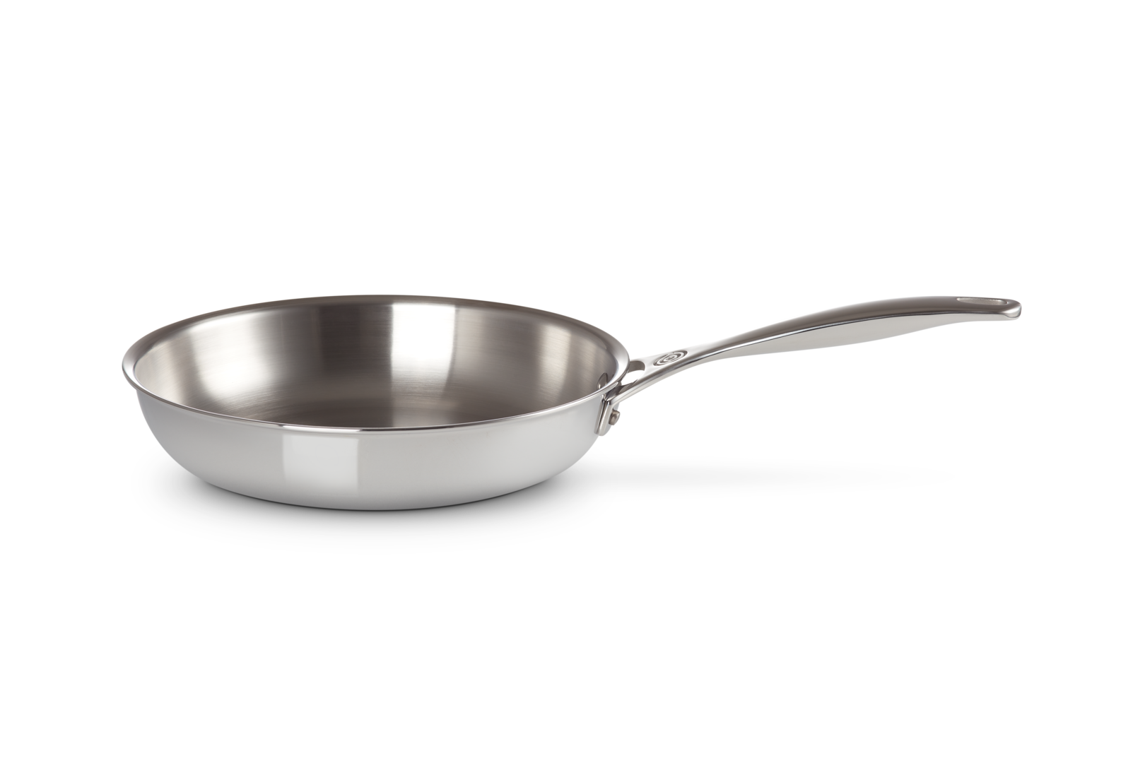 Signature Stainless Steel Uncoated Frying Pan