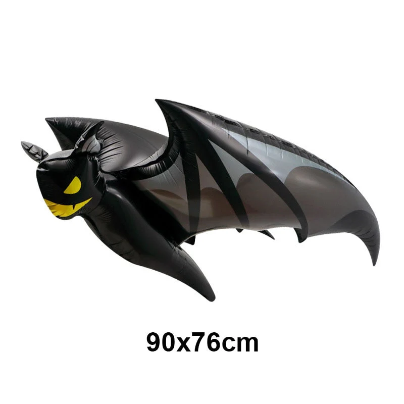 HULIANFU Large 86x165cm Skeleton Man Balloons Halloween Decorations Globos Scary Halloween Skull Ballons Halloween Party Home Decorations - Deanwangkt