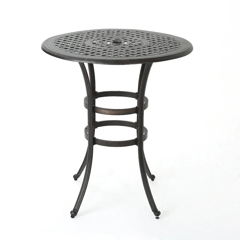 Cast Aluminium Bar Table