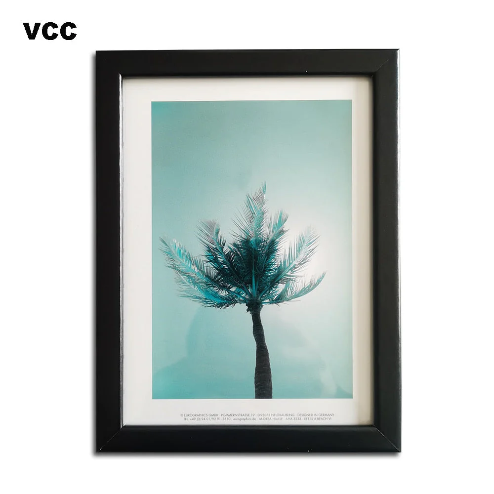 HULIANFU Photo Frame For Wall Picture Frame 9x13 13x18 20x25cm Pleix Glass Inside Classic Frames For Pictures - Deanwangkt
