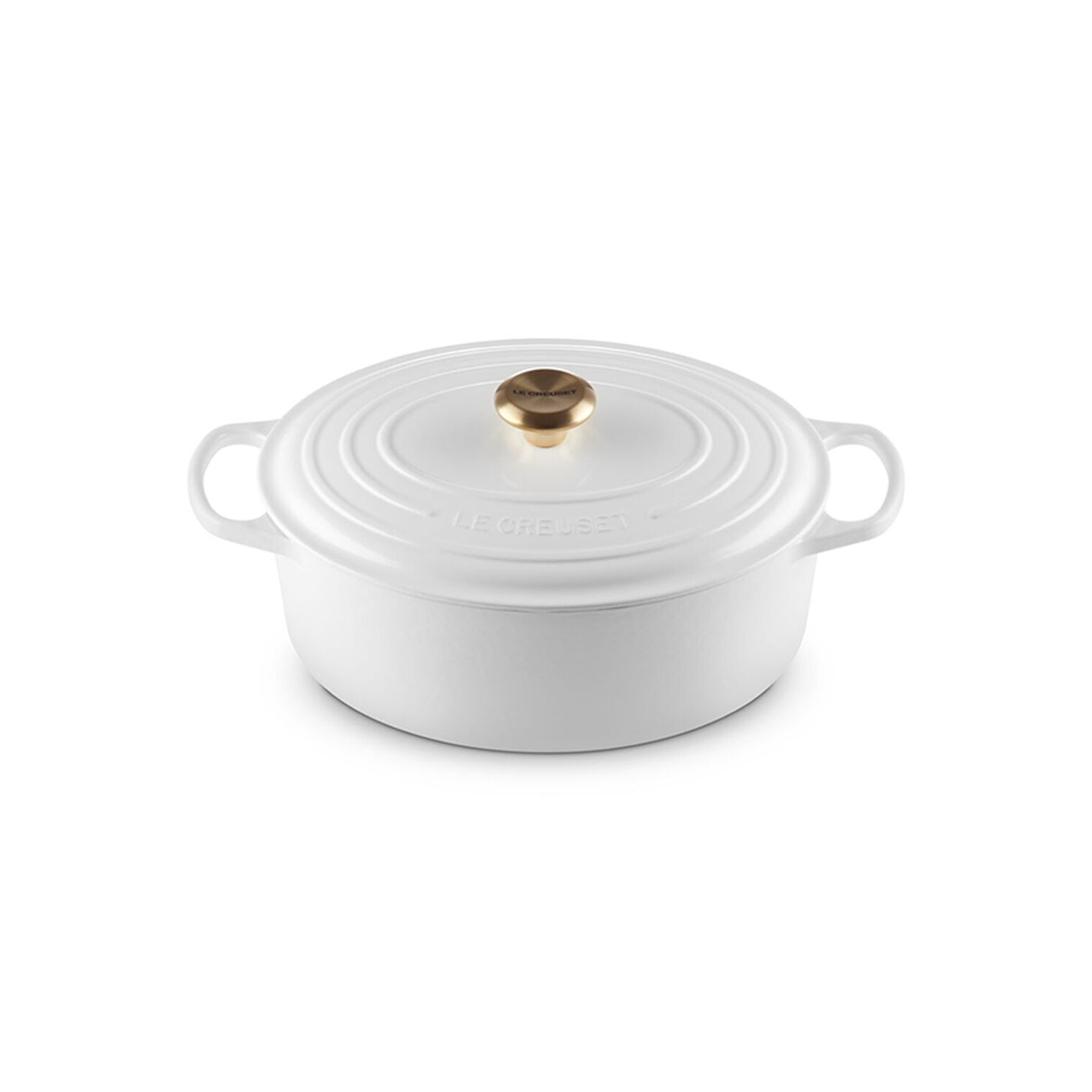 Signature Oval Dutch Oven with Gold Knob