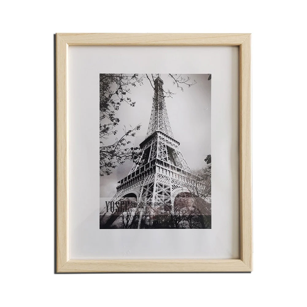 HULIANFU Photo Frame For Wall Picture Frame 9x13 13x18 20x25cm Pleix Glass Inside Classic Frames For Pictures - Deanwangkt
