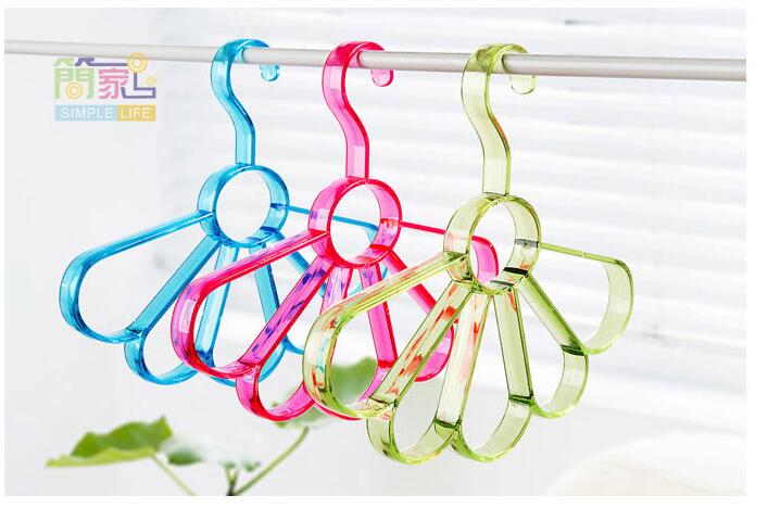 HULIANFU Sainwin 1pcs petals shape silk scarves aircraft scarf Multi-functional tie belts hanger underwear rack 3 color - Deanwangkt