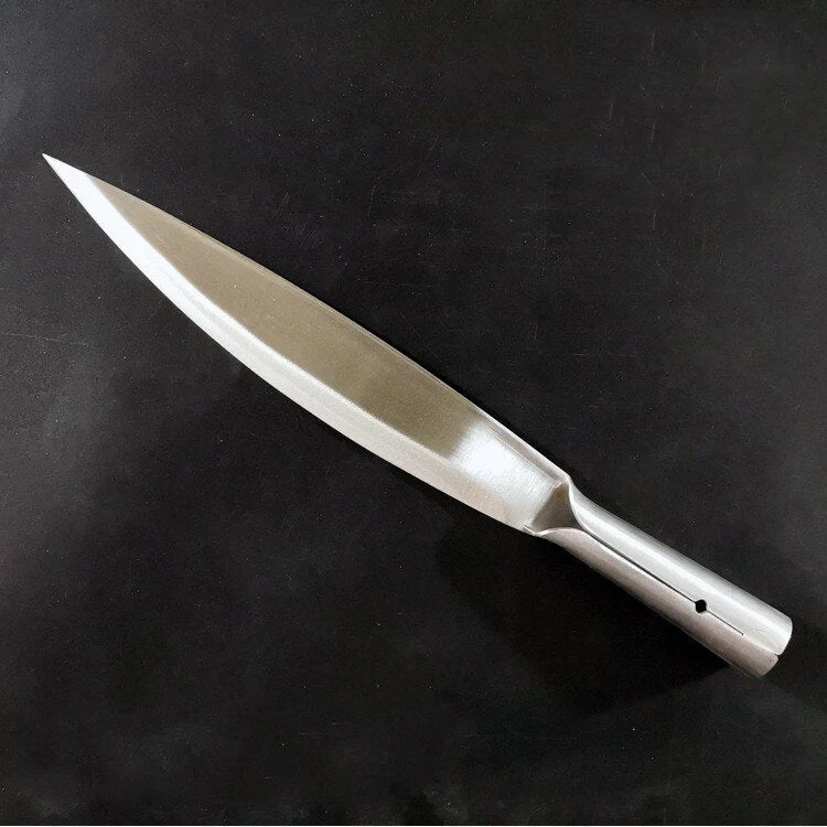 HULIANFU Stainless Steel Thickened Boning Knife Butcher Killing Pigs and Sheep Slaughter Knife Multifunctional Chef Split Skinning Knife - Deanwangkt