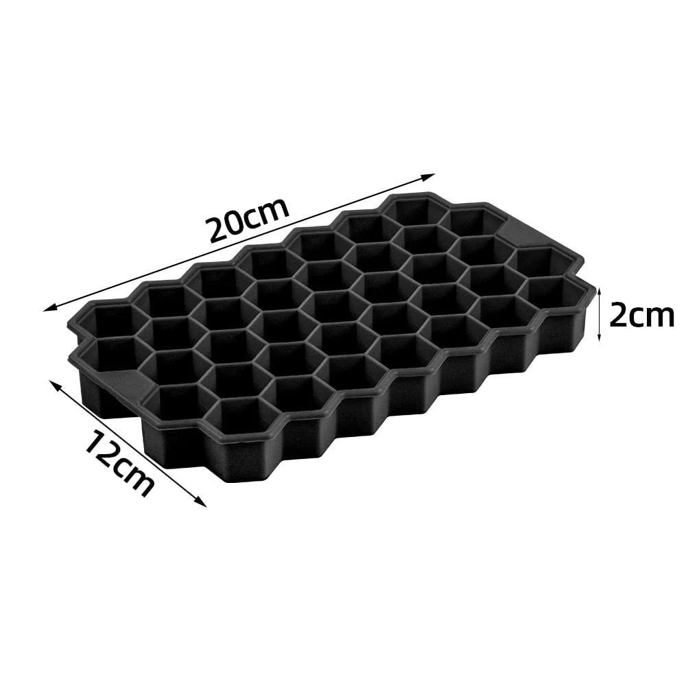 HULIANFU SILIKOLOVE Square Skull Ice Cube Maker Ice Ball Mold Silicone Ice Cube Trays for For Party Bar Summer Whisky Drinks - Deanwangkt