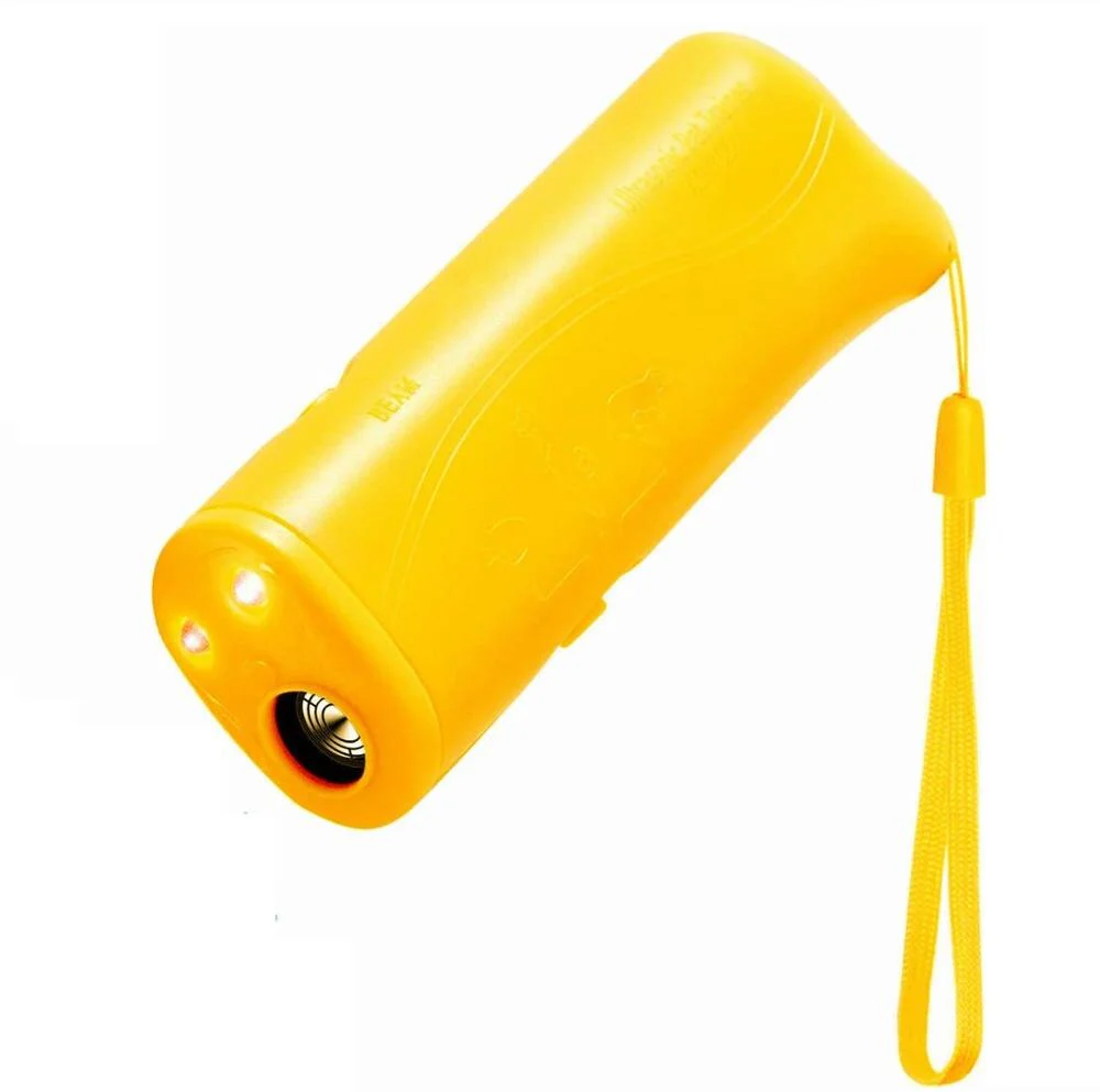 HULIANFU Pet Dog Repeller Anti Barking Stop Bark Training Device Trainer LED Ultrasonic Anti Barking Ultrasonic Without Battery - Deanwangkt