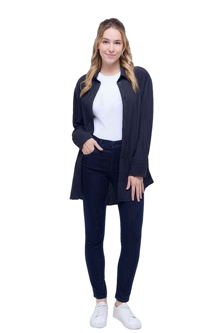 Damen Jeans mit 5% Elasthan – Rückansicht