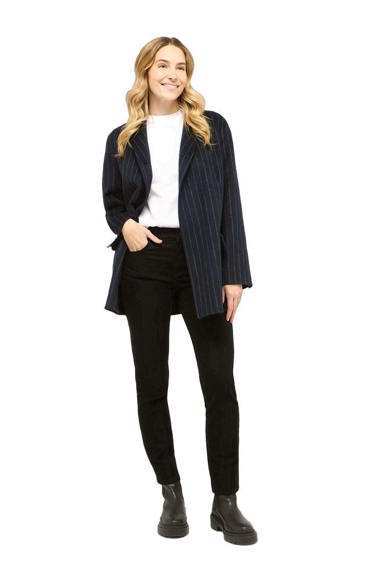 Damenhose mit Elasthan-Anteil für Bewegungsfreiheit – Rückansicht