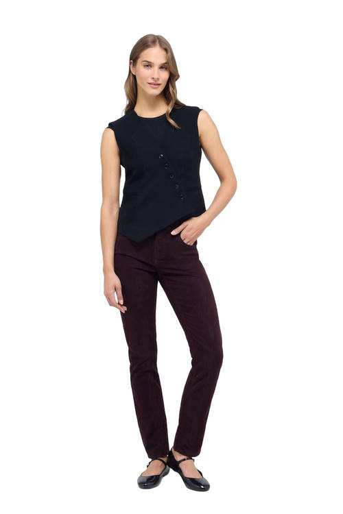 Damenhose mit Elastomultiester – Vorderansicht