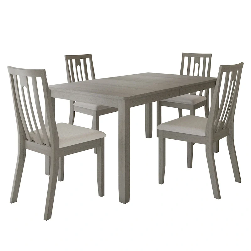 CraftPorch Contemporary 5-piece Wooden Dining Set