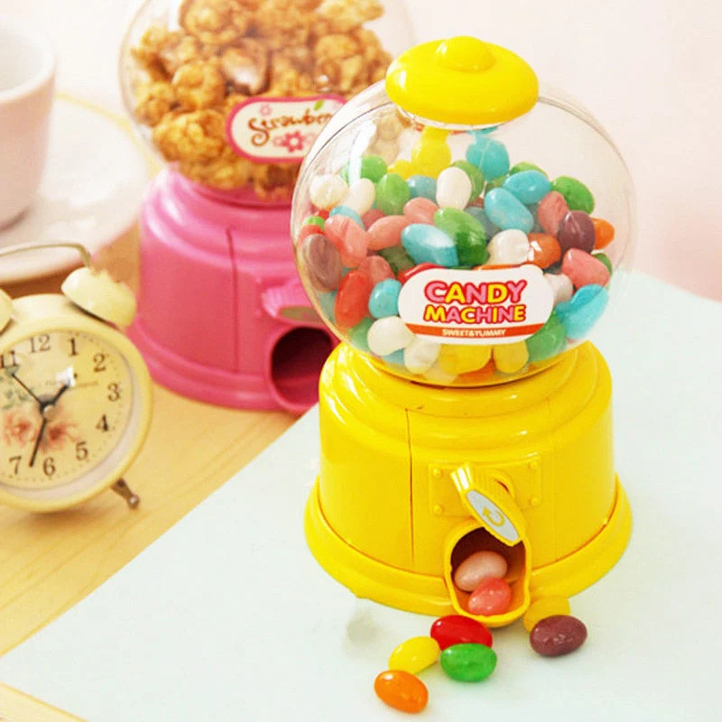 HULIANFU Korean Vending Sweets Candy Machine Piggy Bank Deposit Box Children  Money Saving Bank Alcancia Piggy Kids Lovers Gift - Deanwangkt