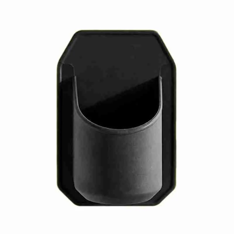 HULIANFU Portable Black Beer Rack Bathroom Wine Glass Holder N3F2 Suction Holder Cups Wall Fixed Plastic B7N6 - Deanwangkt